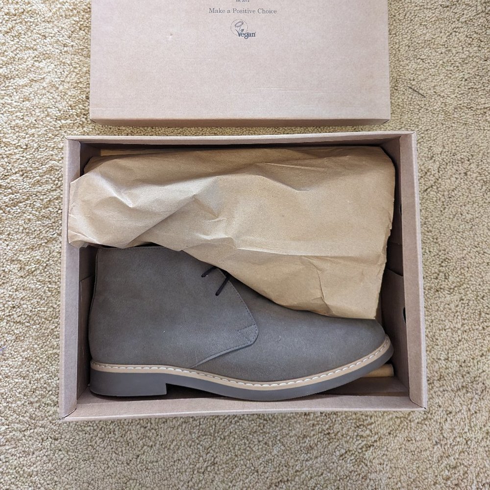 Will's Vegan Store Signature Deserts - Taupe Vegan Suede